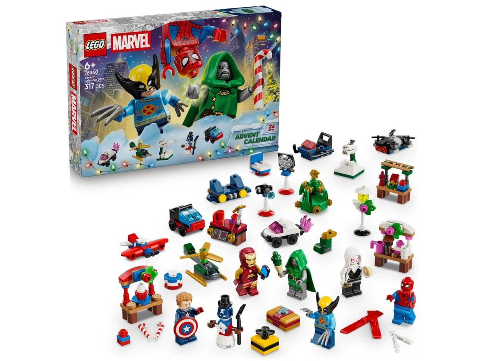LEGO Marvel julekalender 2026
