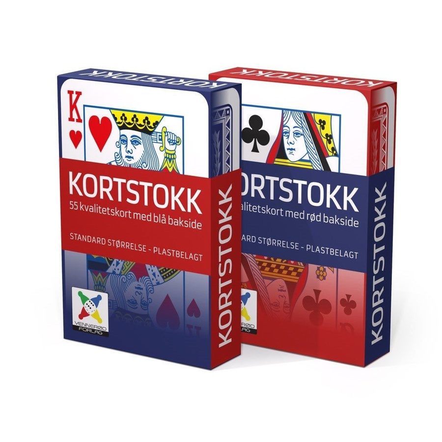 Piatnik kortstokk i bridge-størrelse