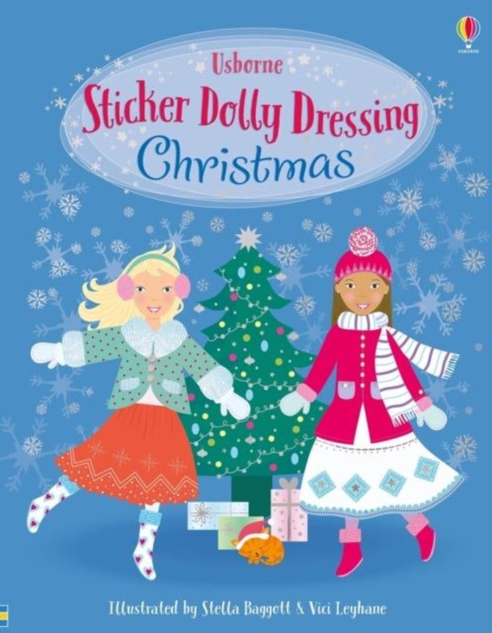 Sticker Dolly Dressing Christmas aktivitetsbok